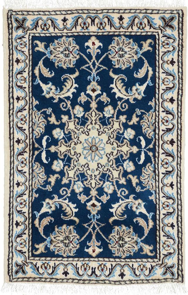 Tapis persan Naïn 91x59 91x59, Tapis persan Noué à la main