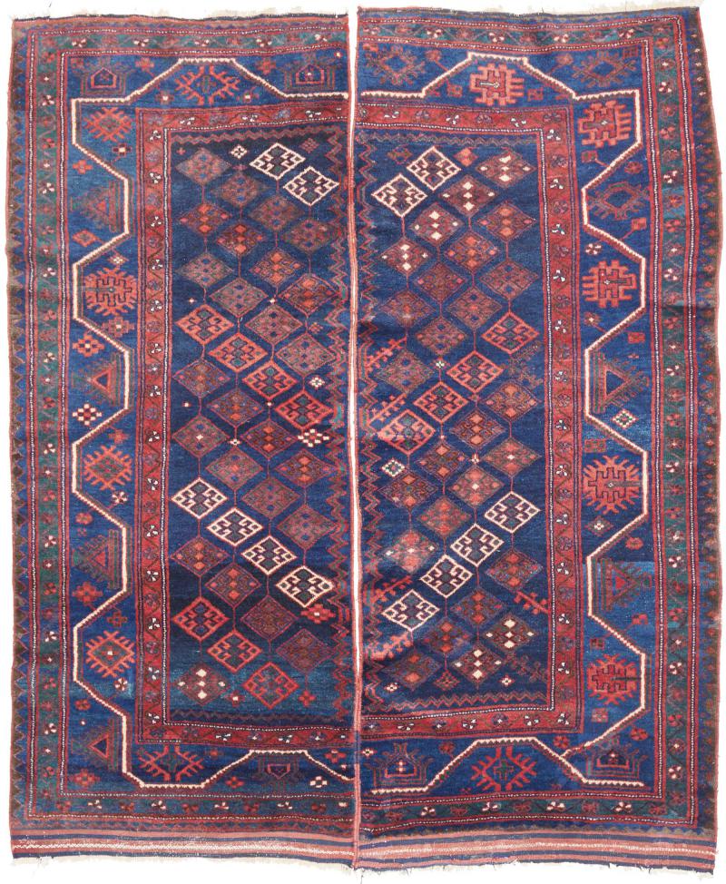 Persialainen matto Lori Antiikki 216x185 216x185, Persialainen matto Solmittu käsin