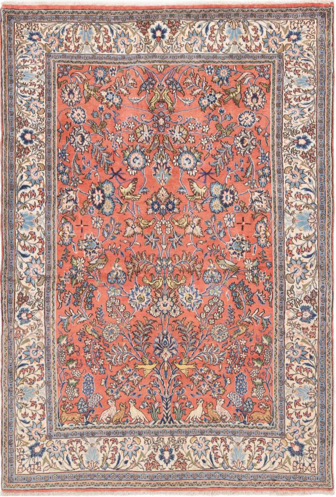 Persian Rug Sarouk 207x139 207x139, Persian Rug Knotted by hand