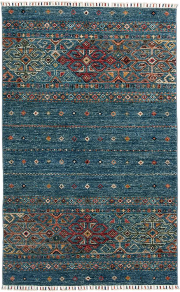 Pakistanischer Teppich Arijana Shaal 158x97 158x97, Perserteppich Handgeknüpft
