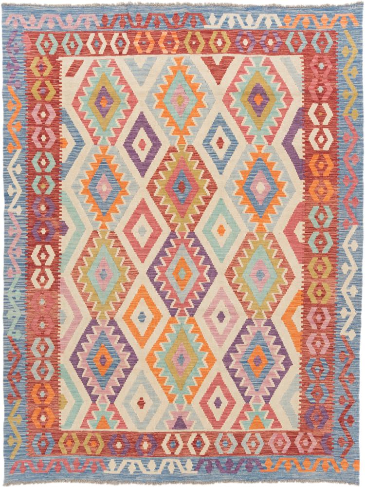 Tapete afegão Kilim Afegão 239x184 239x184, Tapete persa Tecido à mão