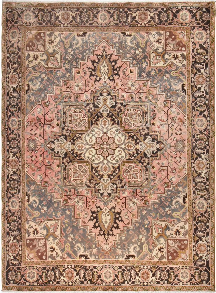 Persian Rug Heriz 11'3"x8'2" 11'3"x8'2", Persian Rug Knotted by hand