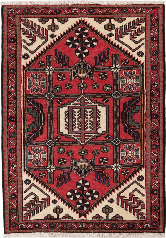 Perserteppich Hamadan 155x106 155x106, Perserteppich Handgeknüpft