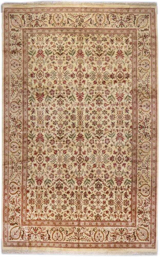 Alfombra india Indo Tabriz Jeypour 566x360 566x360, Alfombra persa Anudado a mano