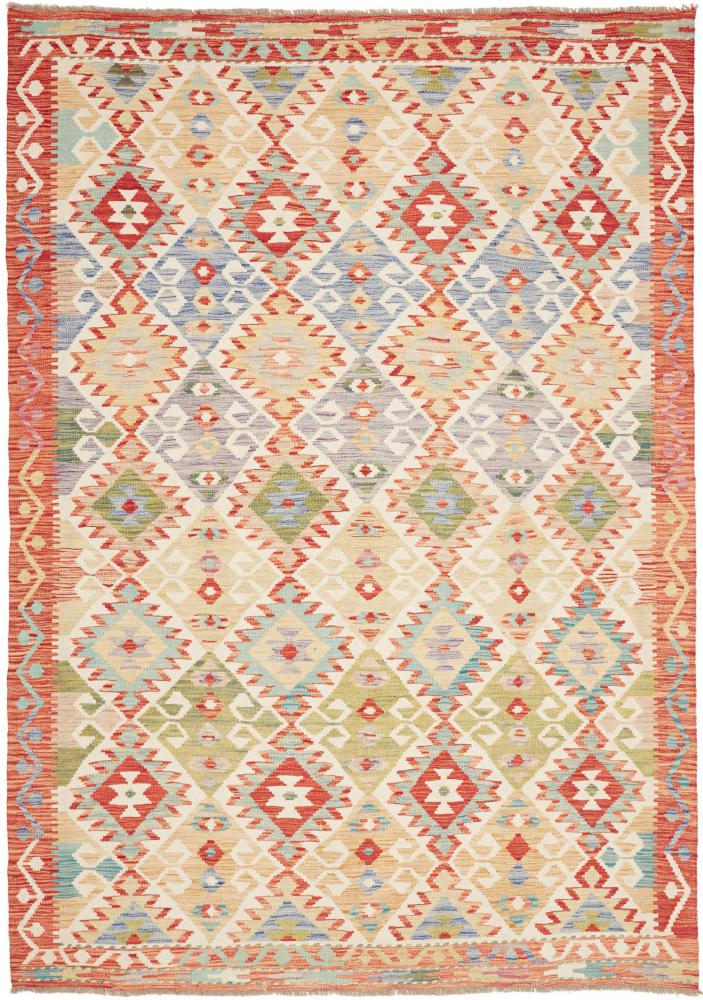 Afghan rug Kilim Afghan 245x174 245x174, Persian Rug Woven by hand