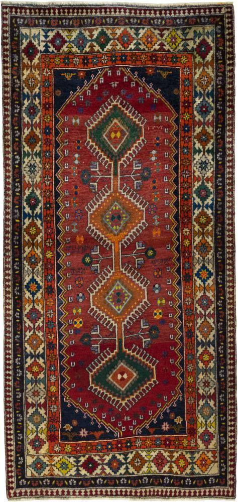 Tapis persan Shiraz 234x113 234x113, Tapis persan Noué à la main