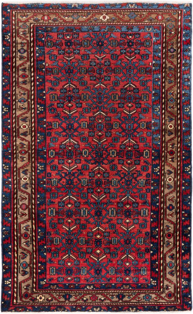 Persialainen matto Malayer Antiikki 201x121 201x121, Persialainen matto Käsinsolmittu