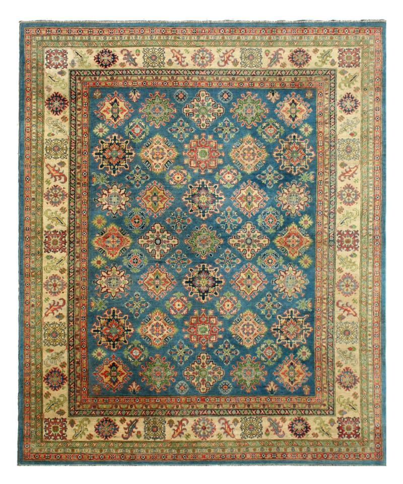 Afghan rug Kazak Ghazni 298x244 298x244, Persian Rug Knotted by hand