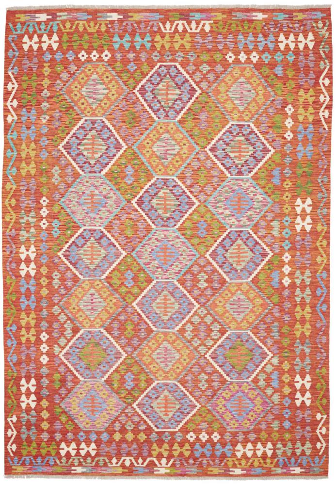 Afganistanilainen matto Kelim Afghan 298x205 298x205, Persialainen matto Käsinkudottu
