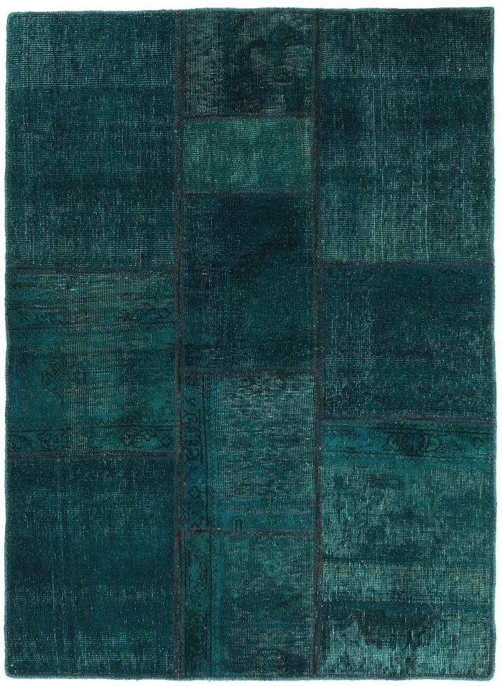 Alfombra persa Patchwork 156x107 156x107, Alfombra persa Anudado a mano