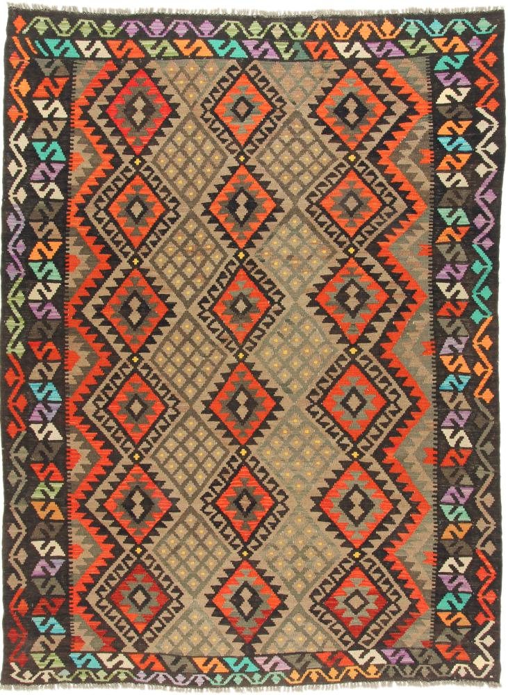 Tapete afegão Kilim Afegão Heritage 257x189 257x189, Tapete persa Tecido à mão