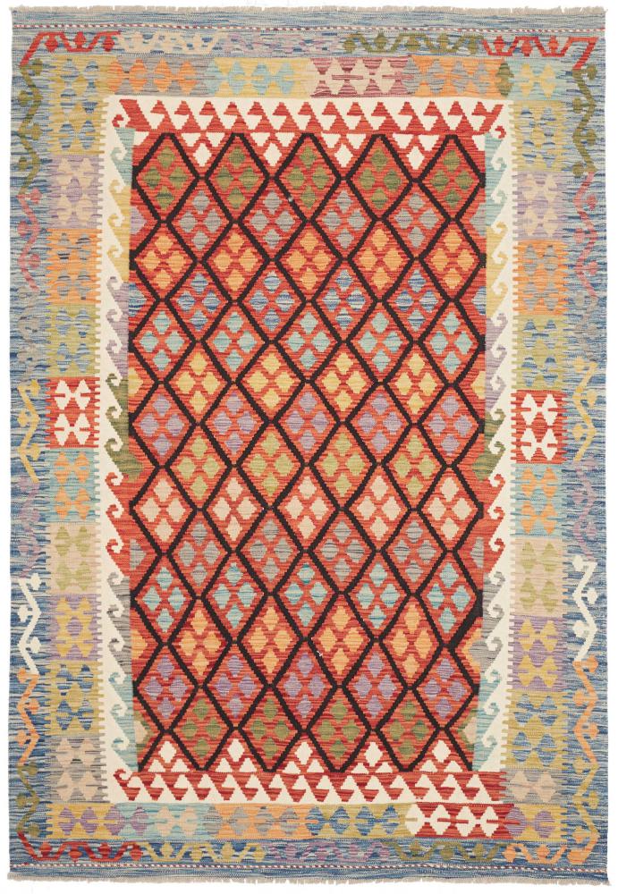 Afghan rug Kilim Afghan 249x172 249x172, Persian Rug Woven by hand
