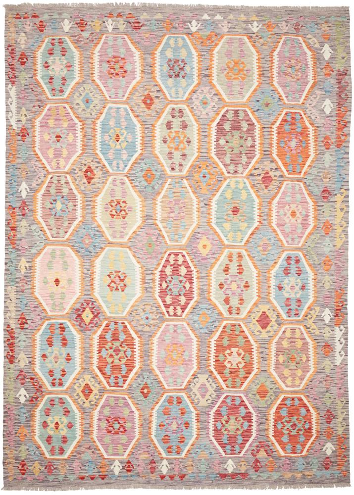 Afghan rug Kilim Afghan 11'6"x8'2" 11'6"x8'2", Persian Rug Woven by hand