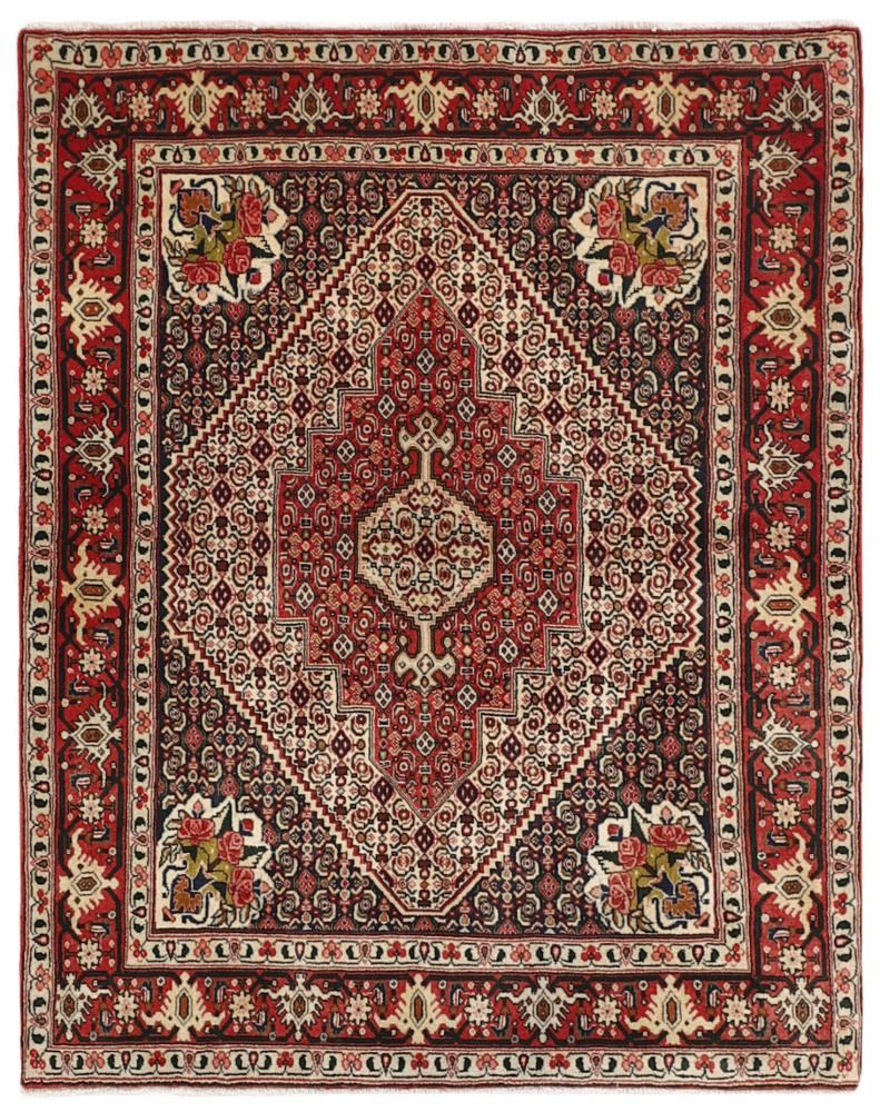 Persian Rug Senneh 157x124 157x124, Persian Rug Knotted by hand