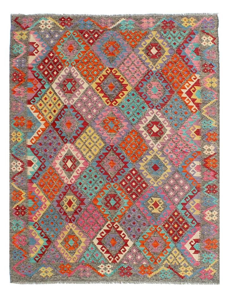 Afghan rug Kilim Afghan 8'4"x5'9" 8'4"x5'9", Persian Rug Woven by hand