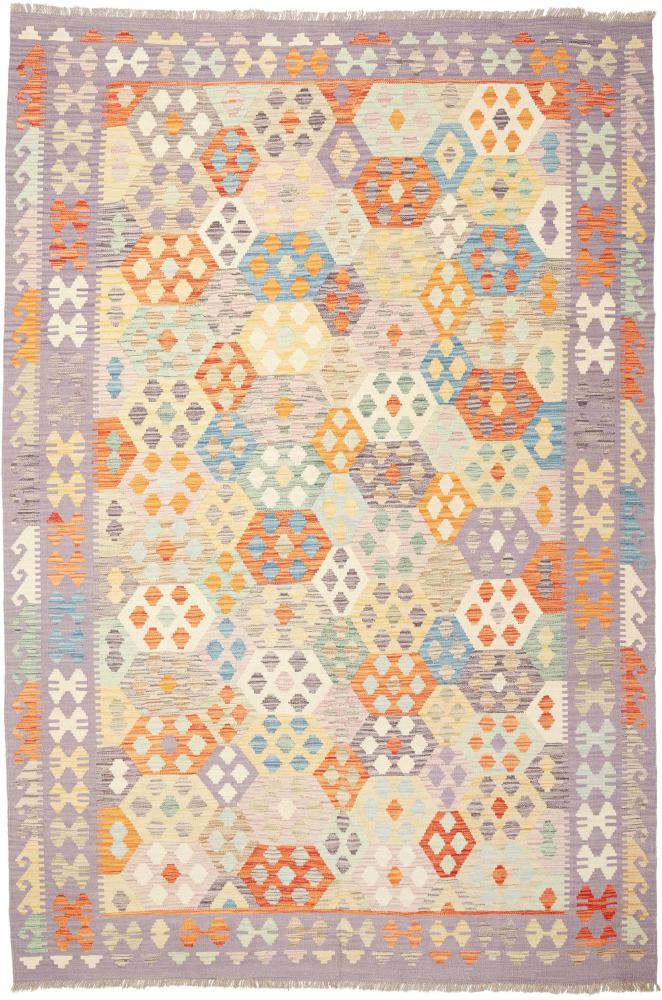 Αφγανικό χαλί Κιλίμ  Afghan 292x201 292x201, Περσικό χαλί Χειροποίητη ύφανση