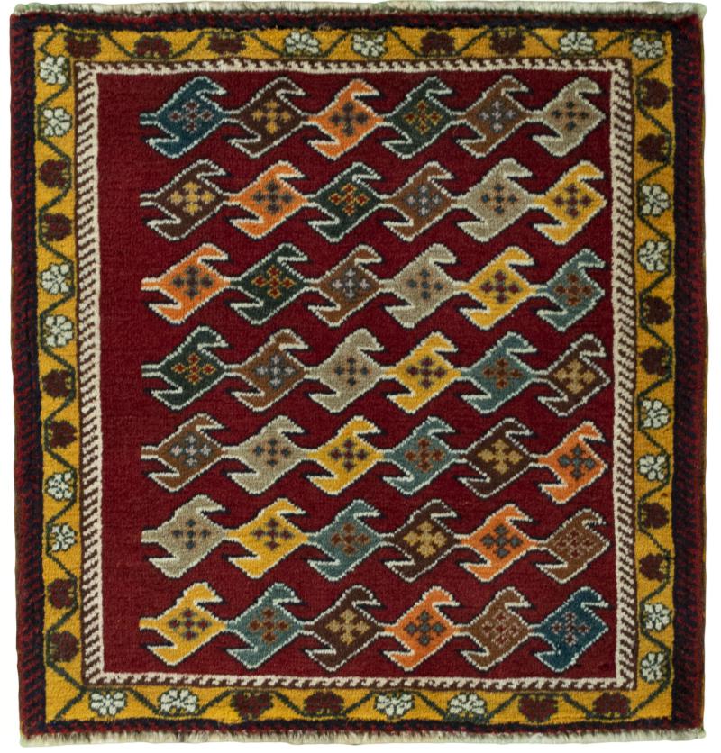 Persian Rug Shiraz 59x57 59x57, Persian Rug Knotted by hand