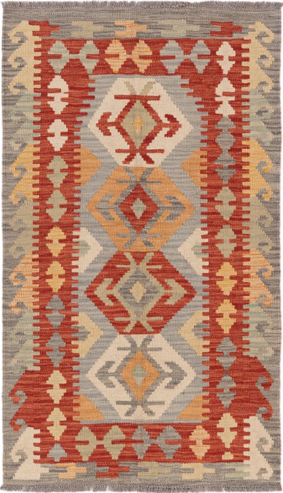 Afghansk teppe Kelim Afghan 131x75 131x75, Persisk teppe Håndvevd
