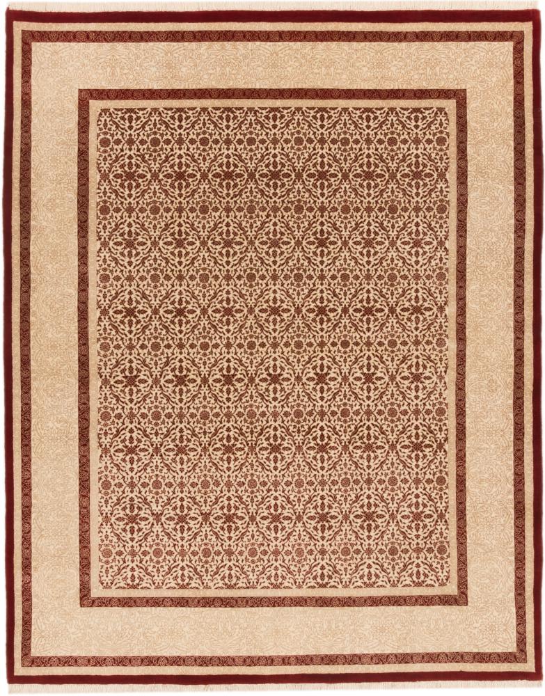 Indo rug Indo Tabriz 249x199 249x199, Persian Rug Knotted by hand