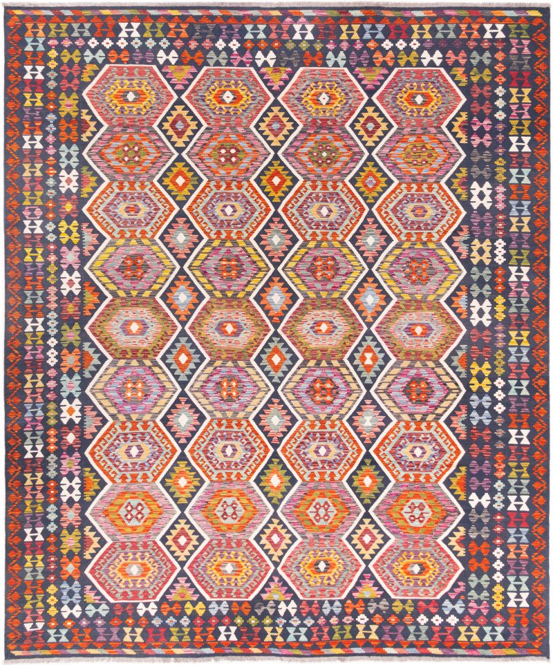 Afghansk matta Kilim Afghan 395x304 395x304, Persisk matta Handvävd
