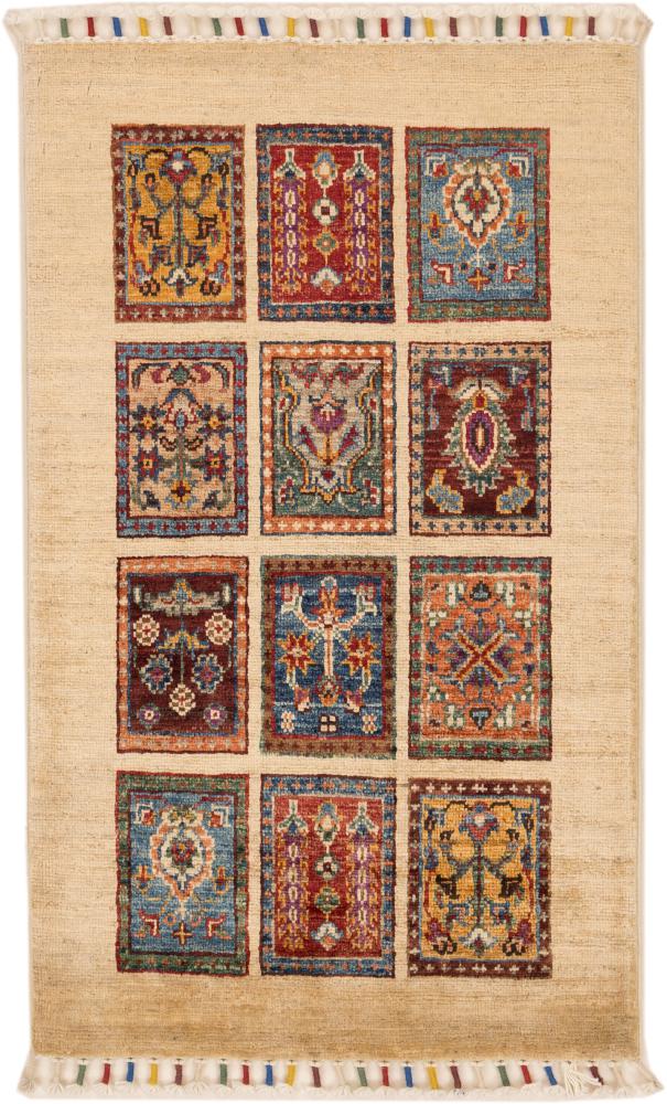 Afghan rug Arijana Bakhtiarii 95x58 95x58, Persian Rug Knotted by hand
