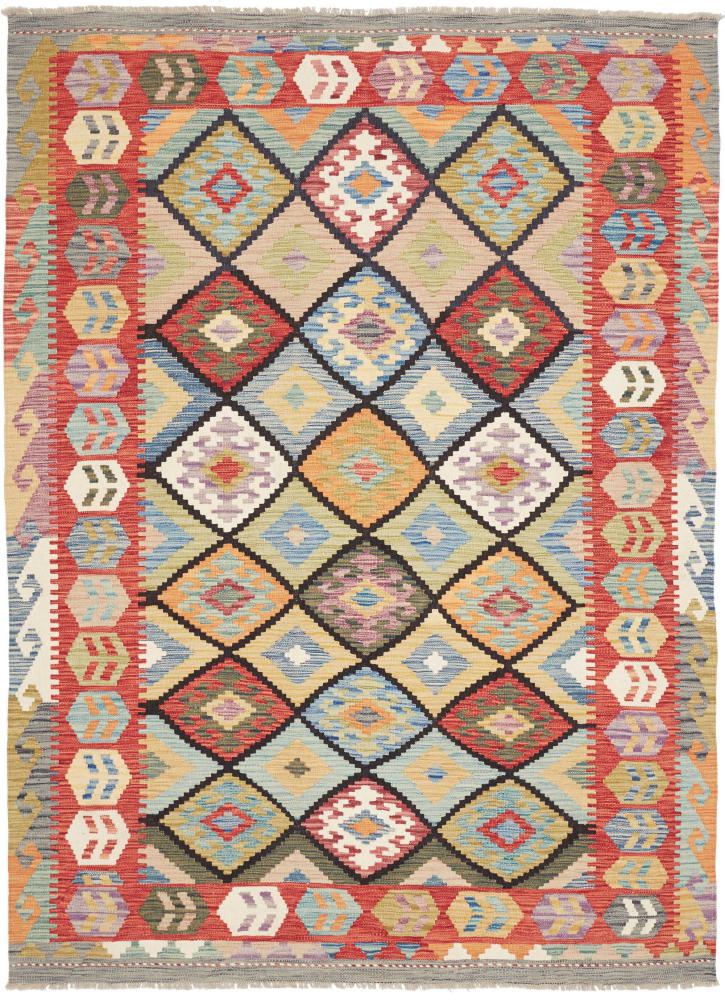 Afghan rug Kilim Afghan 237x175 237x175, Persian Rug Woven by hand