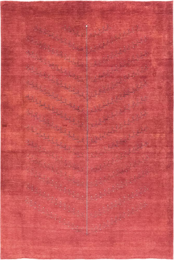 Persian Rug Persian Gabbeh Loribaft 10'0"x6'8" 10'0"x6'8", Persian Rug Knotted by hand
