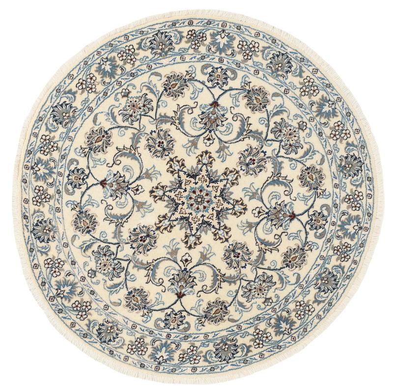 Perserteppich Nain Kaschmar 144x144 144x144, Perserteppich Handgeknüpft