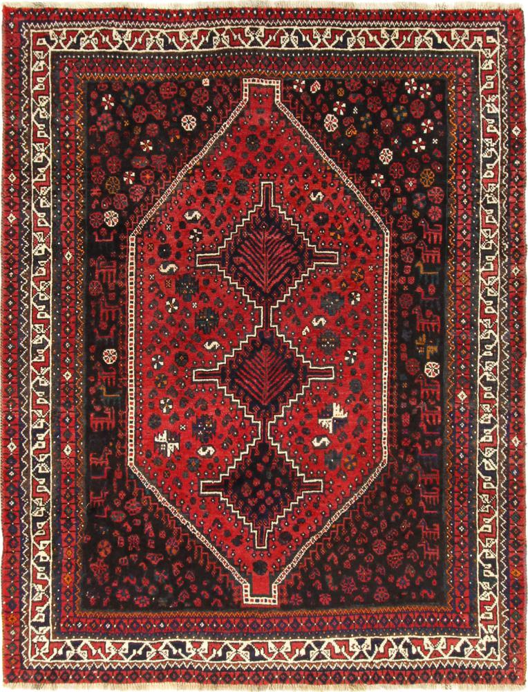 Persisk matta Shiraz 269x210 269x210, Persisk matta Knuten för hand