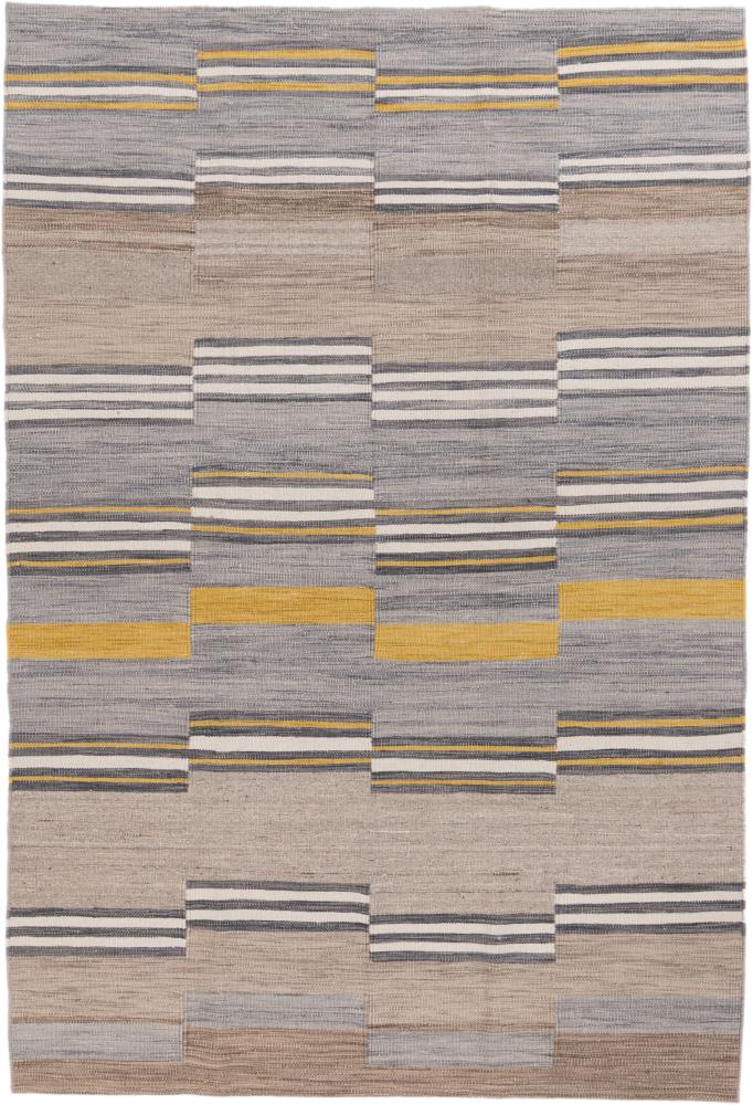 Afghanischer Teppich Kelim Afghan Design 226x157 226x157, Perserteppich Handgewebt