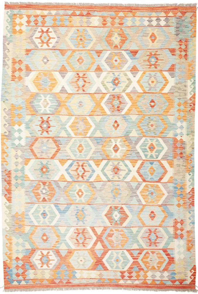 Afganistan-matto Kelim  Afghan 297x203 297x203, Persialainen matto kudottu
