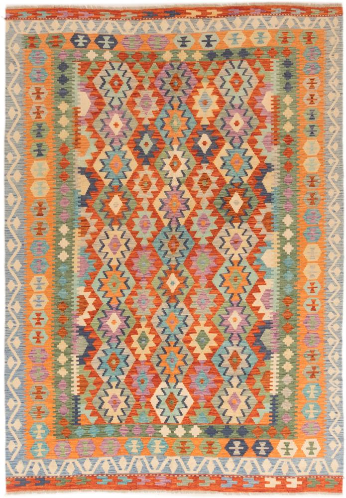 Tappeto Afgano Kilim Afghan 281x195 281x195, Tappeto persiano Tessuto a mano
