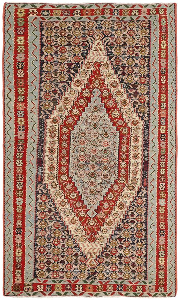 Perzsa szőnyeg Kilim Fars Senneh 248x137 248x137, Perzsa szőnyeg Kézzel csomózva