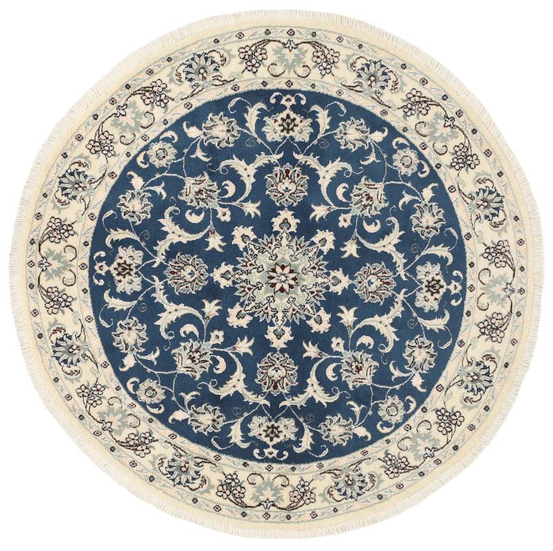 Perserteppich Nain Kaschmar 4'9"x4'9" 4'9"x4'9", Perserteppich Handgeknüpft