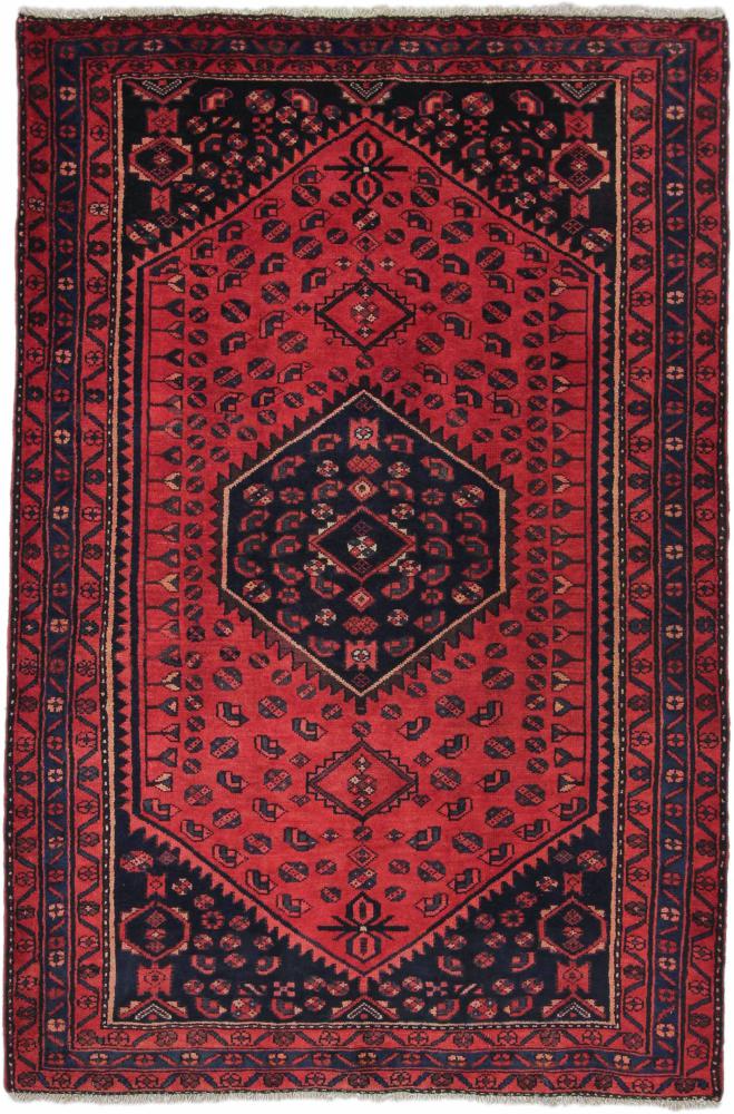 Persian Rug Hamadan 197x134 197x134, Persian Rug Knotted by hand