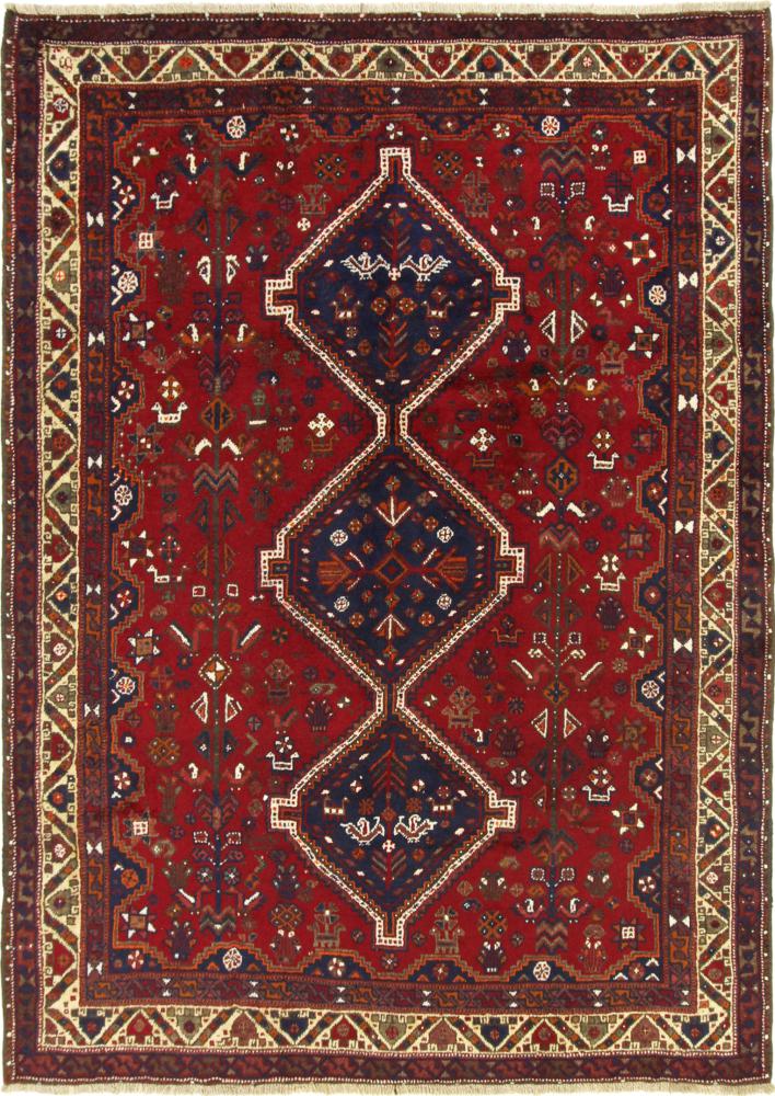 Alfombra persa Ghashghai 290x206 290x206, Alfombra persa Anudado a mano