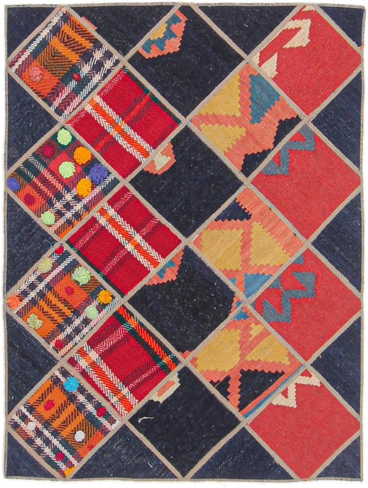 Perzsa szőnyeg Patchwork 91x59 91x59, Perzsa szőnyeg Kézzel csomózva
