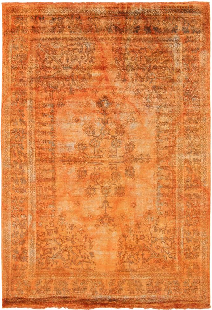Indiai szőnyeg Sadraa 7'9"x5'5" 7'9"x5'5", Perzsa szőnyeg Kézzel csomózva