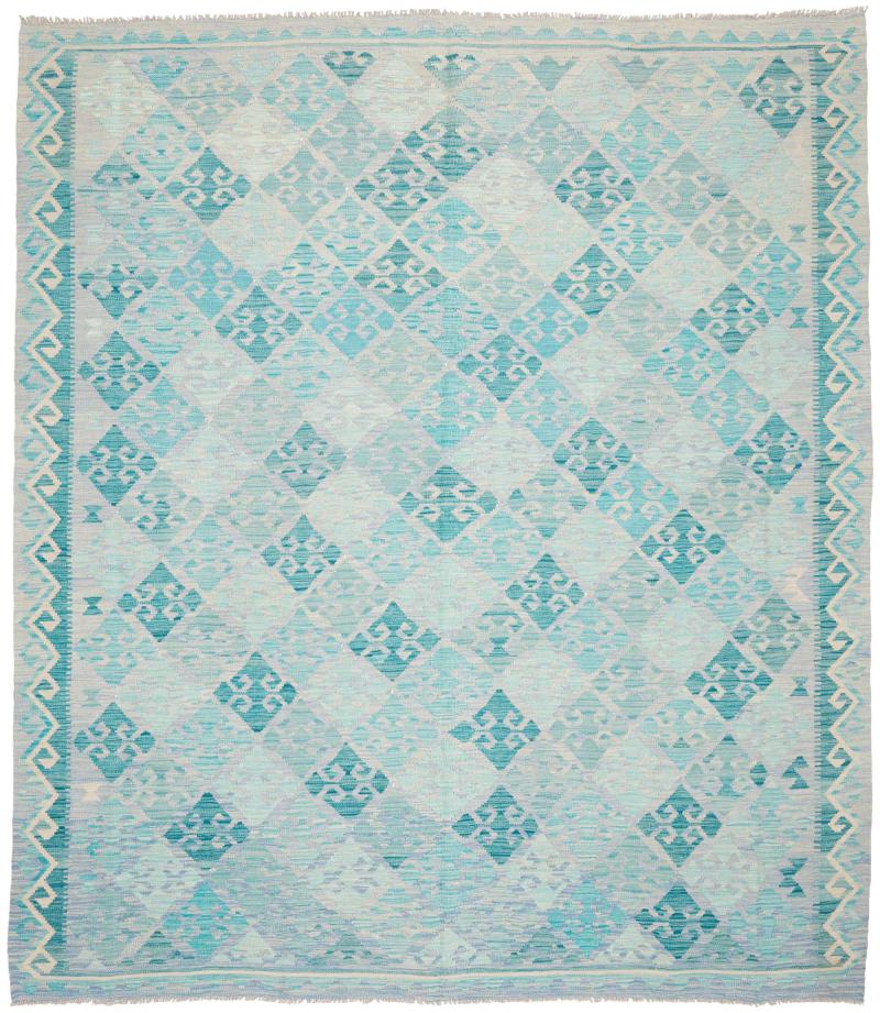 Alfombra afgana Kilim Afghan 297x255 297x255, Alfombra persa Tejido a mano