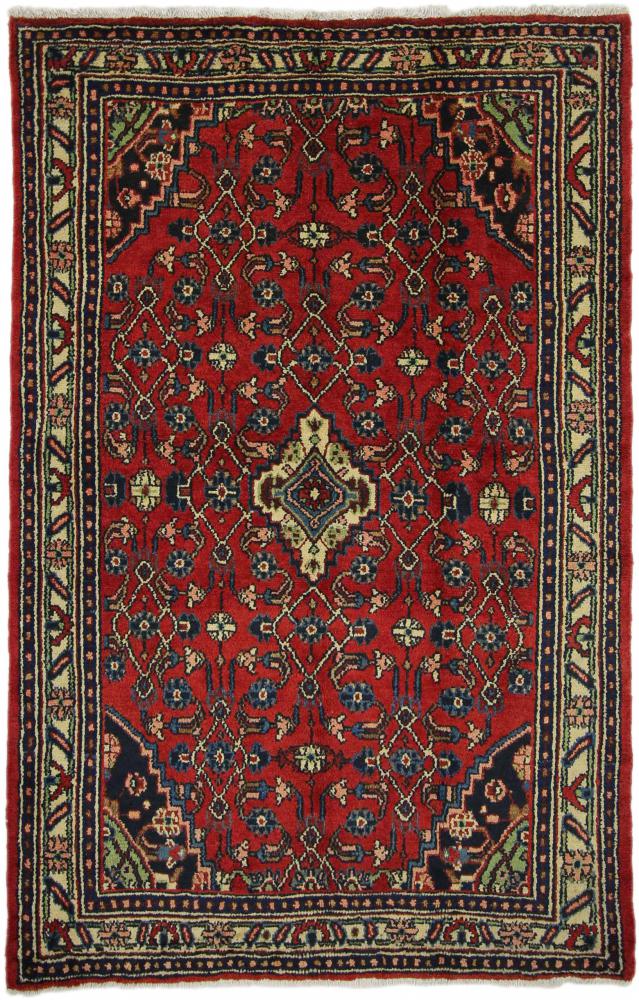 Persialainen matto Hamadan 207x136 207x136, Persialainen matto Solmittu käsin