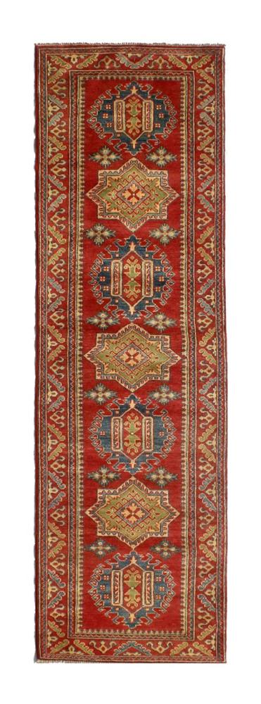 Afghaans tapijt Kazak 297x82 297x82, Perzisch tapijt Handgeknoopte