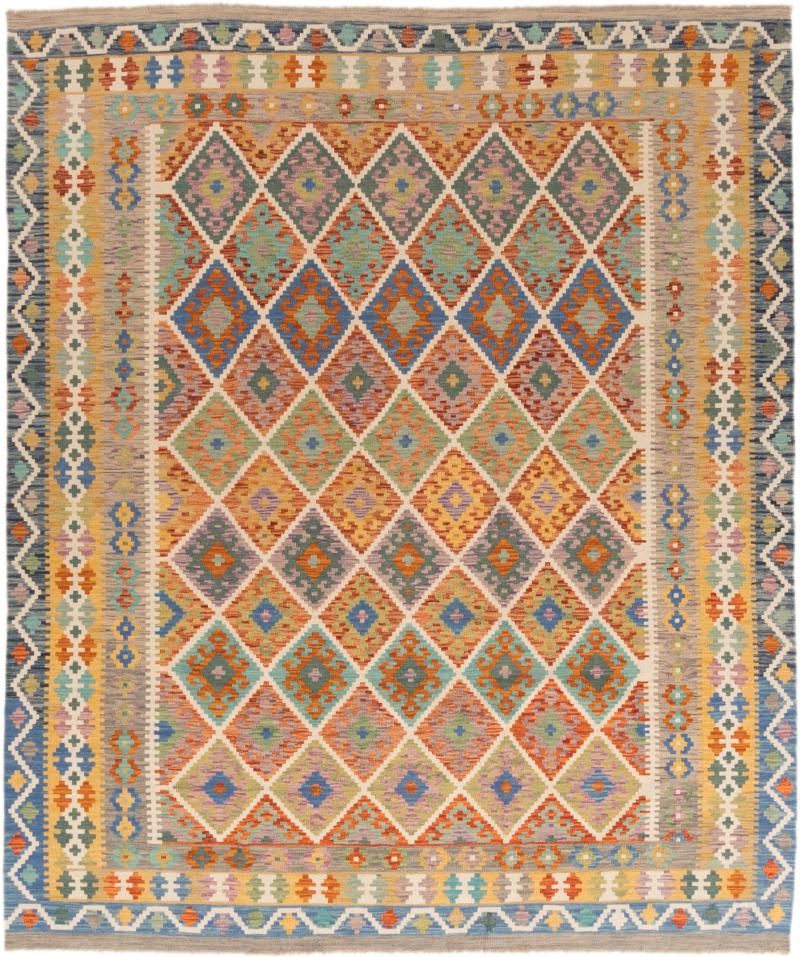 Tappeto Afgano Kilim Afghan 294x256 294x256, Tappeto persiano Tessuto a mano