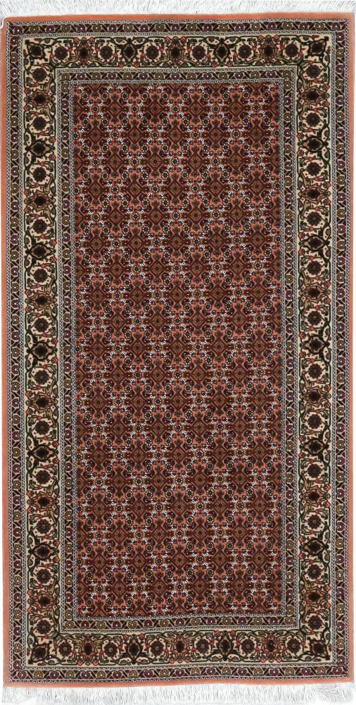 Persian Rug Tabriz Mahi 50Raj 139x73 139x73, Persian Rug Knotted by hand