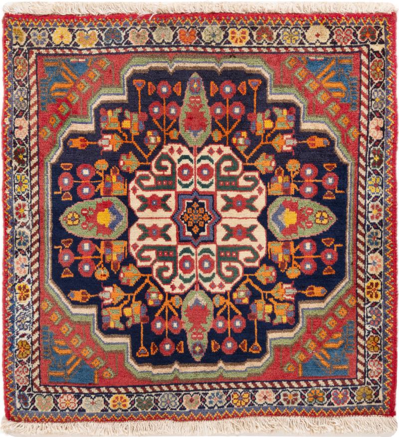 Perzisch tapijt Ghashghai Limited 62x59 62x59, Perzisch tapijt Handgeknoopte