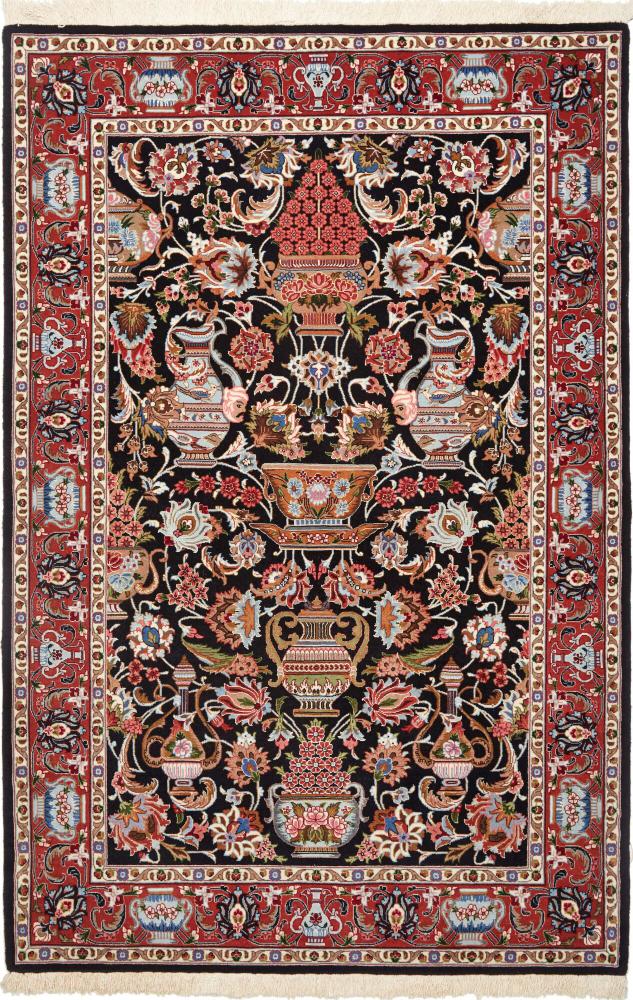 Tapis persan Eilam 158x104 158x104, Tapis persan Noué à la main