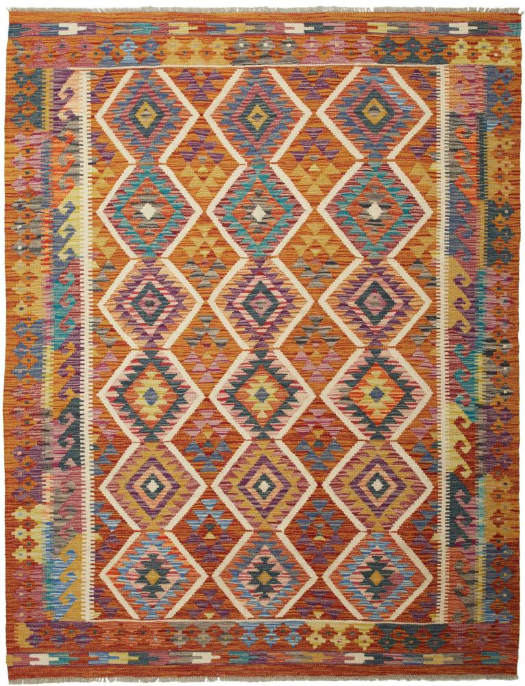 Tapete afegão Kilim Afegão 199x152 199x152, Tapete persa Tecido à mão