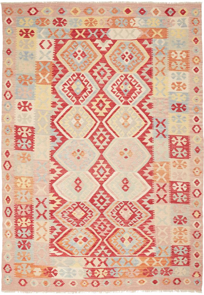 Afghaans tapijt Kilim Afghan 247x173 247x173, Perzisch tapijt Handgeweven