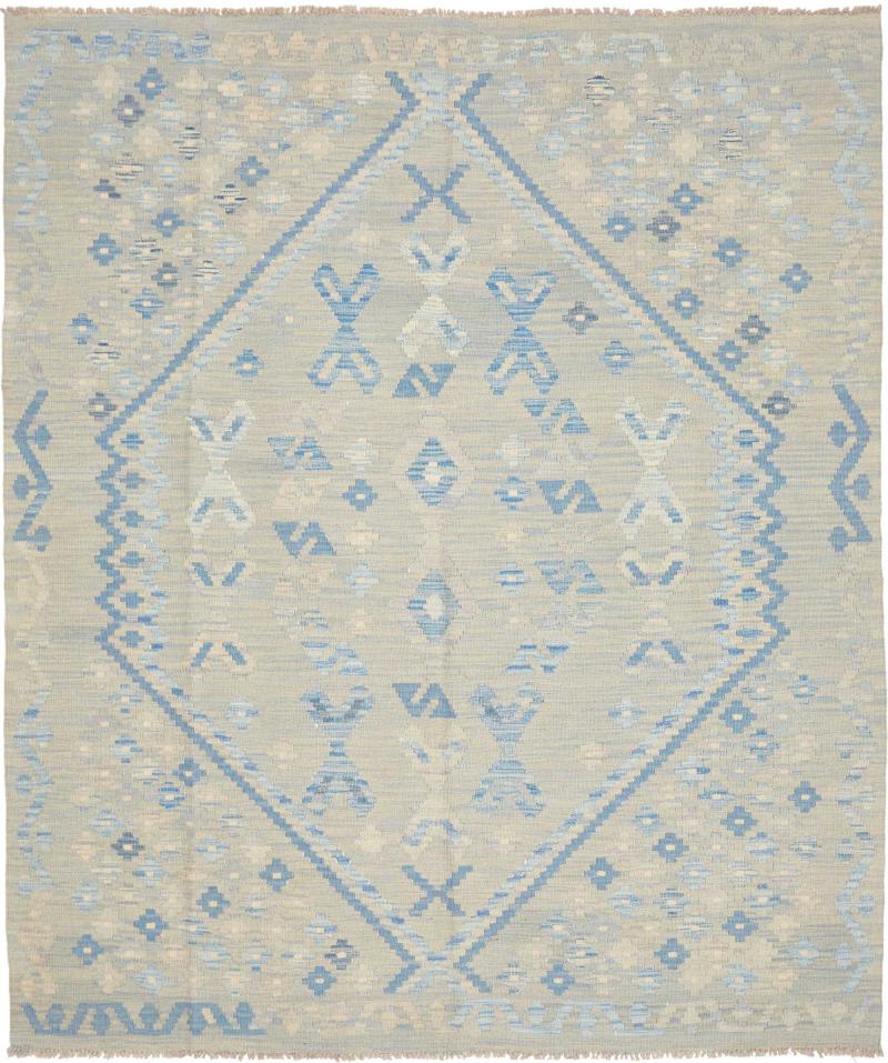 Αφγανικό χαλί Κιλίμ Afghan 199x165 199x165, Περσικό χαλί Οι κόμποι έγιναν με το χέρι