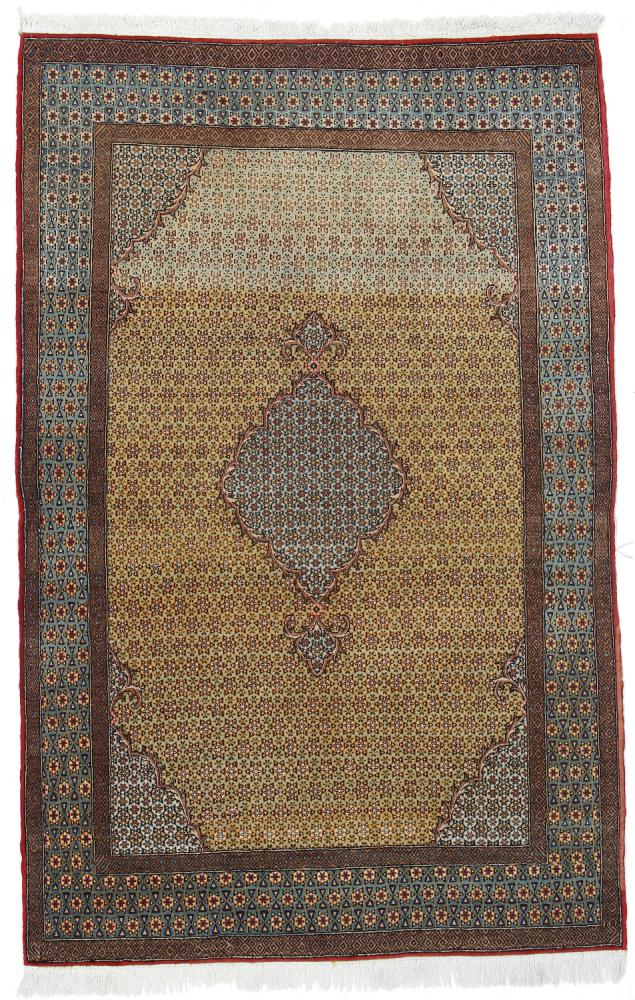 Tapis persan Ghom Antique 211x136 211x136, Tapis persan Noué à la main