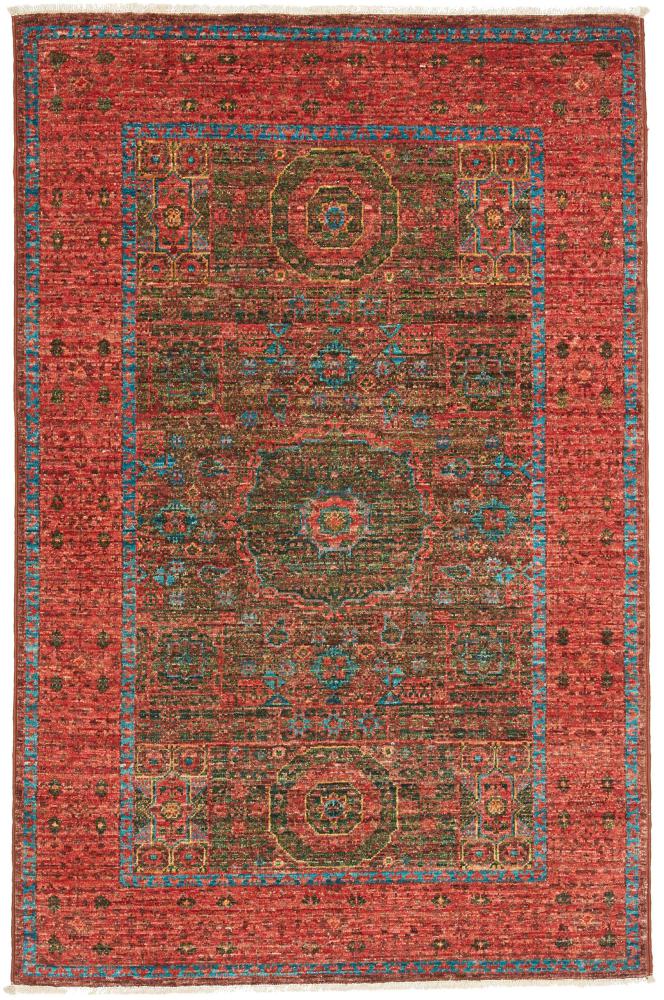 Pakistaans tapijt Mamluk 124x82 124x82, Perzisch tapijt Handgeknoopte
